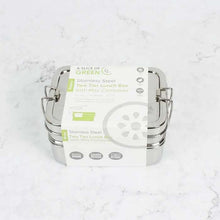 Load image into Gallery viewer, Panna - Two Tier Rectangle Lunch Box with Mini Container