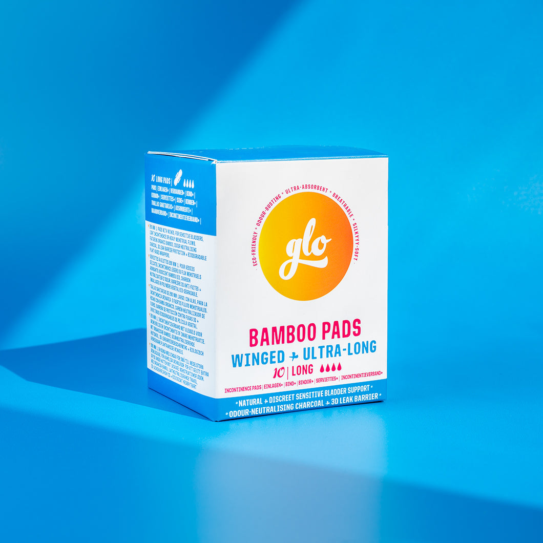 Bamboo Long Pads for Sensitive Bladder (10 pads) *Please contact us to order*