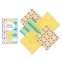 Load image into Gallery viewer, Beeswax Food Wraps- Teeny 5 Pack (Choice of Design)