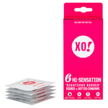 Load image into Gallery viewer, 'Righteous Rubber' Condoms, High Sensation (6 pack)