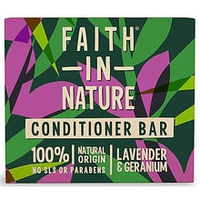 Load image into Gallery viewer, Lavender and Geranium Conditioner Bar