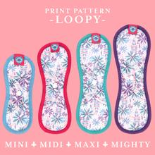 Load image into Gallery viewer, Bamboo Reusable Sanitary Pad -Lady Garden (maxi or mighty/postpartum)
