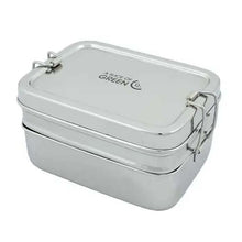 Load image into Gallery viewer, Panna - Two Tier Rectangle Lunch Box with Mini Container
