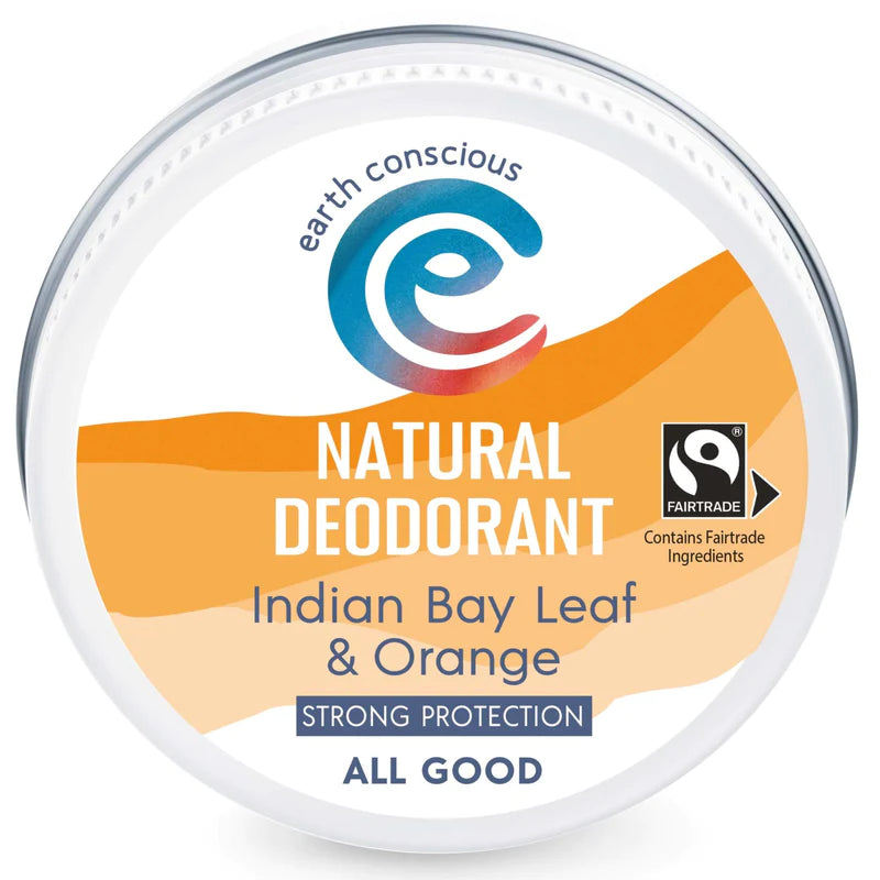 Deodorant Tin (Strong Protection)- Indian Bay Leaf & Orange