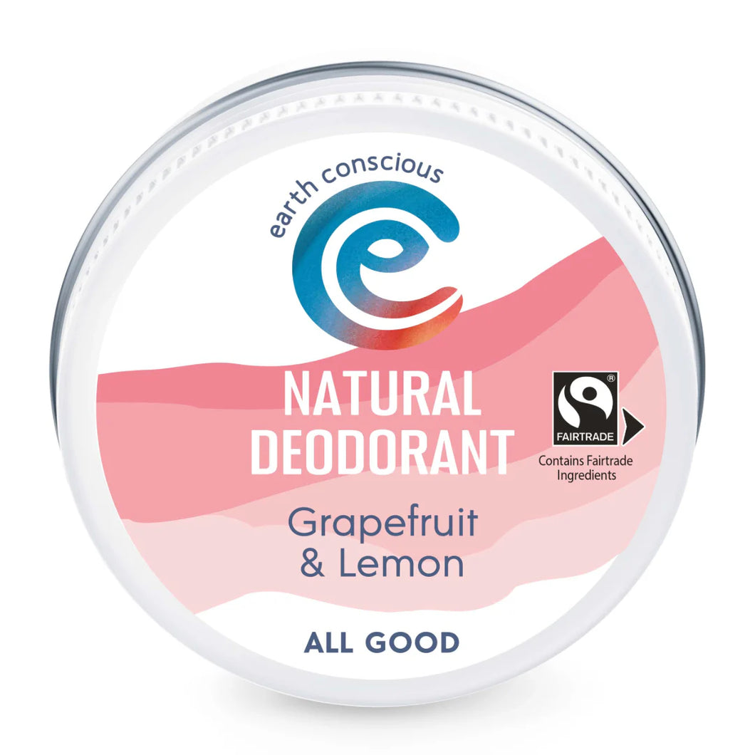 Deodorant Tin- Grapefruit & Lemon