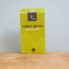 Load image into Gallery viewer, Pack of rubber gloves on a wooden surface with a gray background
