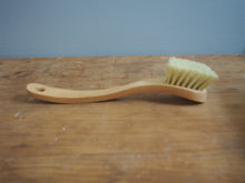 Load image into Gallery viewer, Wooden Shaped Dish Brush - Plant Based Bristles
