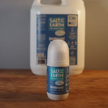 Load image into Gallery viewer, Refillable Roll On Natural Deodorant - Ocean &amp; Coconut
