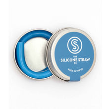 Load image into Gallery viewer, Reusable Silicone Straw in Travel Tin
