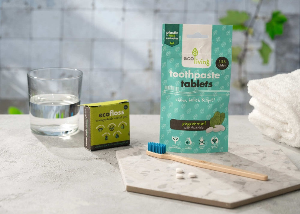 Toothpaste Tablets with Fluoride - 125 tablets – Green Blue You