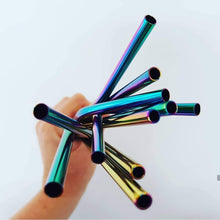 Load image into Gallery viewer, Rainbow Straws x4
