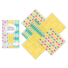 Load image into Gallery viewer, Beeswax Food Wraps- Teeny 5 Pack (Choice of Design)
