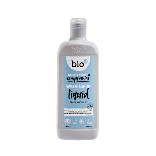 Washing Up Liquid Fragrance Free 750ml