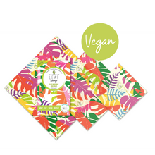 Load image into Gallery viewer, Vegan Wax Food Wraps- x3 Pack
