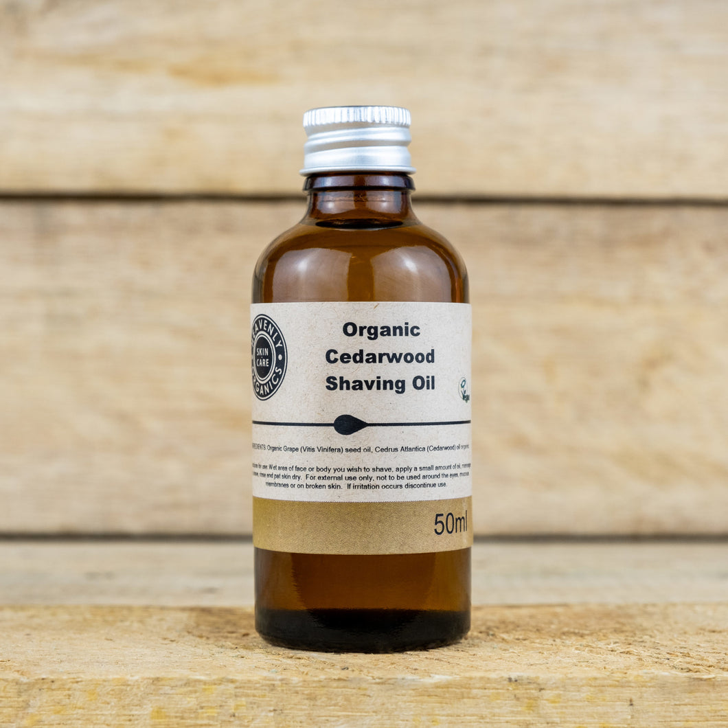 Organic Cedarwood Shaving Oil