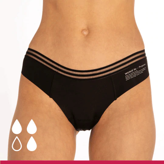 WUKA Re-purpose French Cut Bikini Pants- Medium Flow *New VAT-free price*