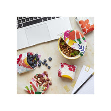 Load image into Gallery viewer, Vegan Wax Food Wraps- Teeny 5 Pack
