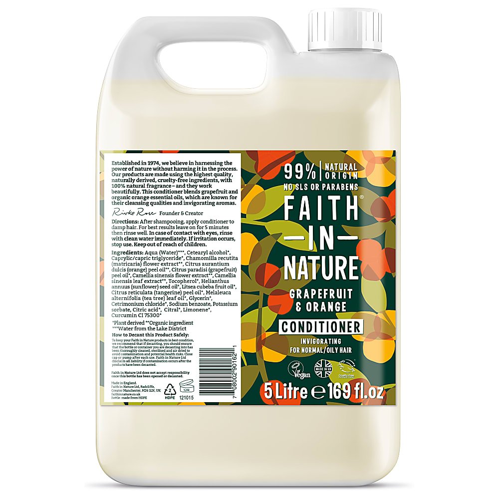 Grapefruit and Orange Conditioner 5 litres